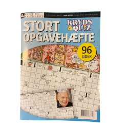 Kryds & Quiz Stort Opgavehæfte
