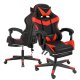 Ergonomisk Gamingstol  Sort/Rød