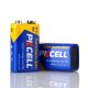 PKcell  9V 6LR61 DC Ultra Alkaline-batteri  "1 stk"