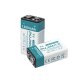 PUJIMAX 9V Lithiumbatteri  1200mWh  Genopladeligt  "1 stk"
