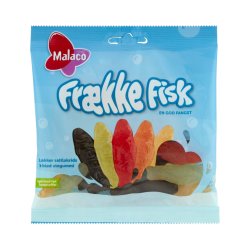 Malaco Frække Fisk  120 gr