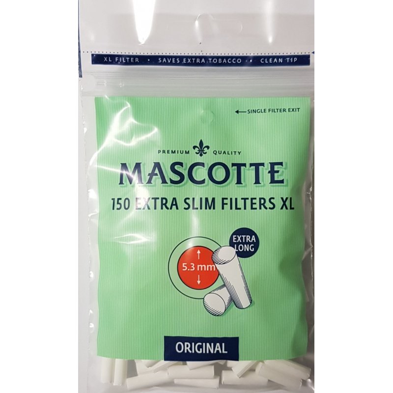 Mascotte Extra Slim Filters / X Long Kiosken Rødbyhavn