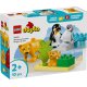 LEGO  DUPLO Dyr på Eventyr: Pingviner og Løver  10 Dele  "2+år"