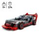 LEGO  Speed Champions Audi S1 e-tron Quattro Racerbil  274 Dele  "9+år"