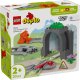 LEGO  DUPLO Tog Tunnel og Skinnesæt - 20 Dele  "2+år"