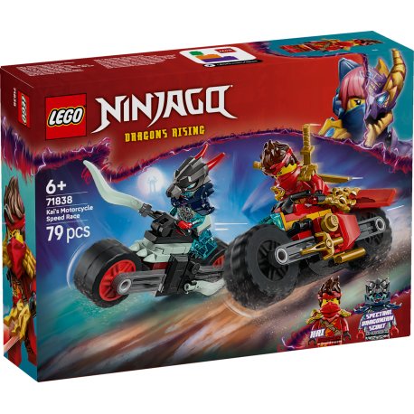 LEGO  Ninjago  Kais Elemental Ild-Mech - 79 Dele   "7+år"