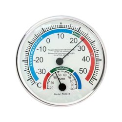 Stort Termometer & Hygrometer
