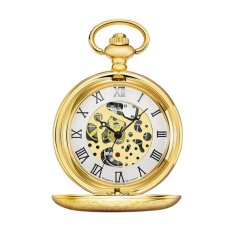 Luksus Gyldenfarvet quartz Lommur