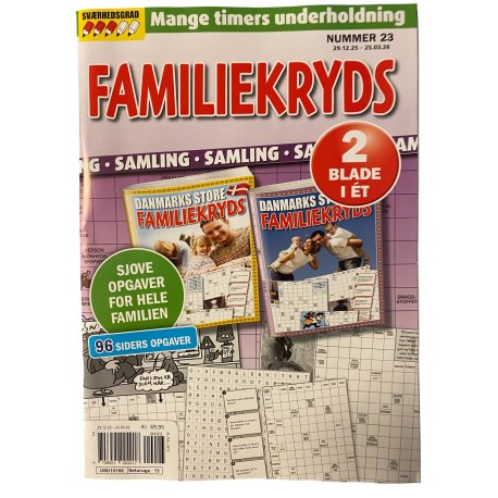 Familiekryds  2 Blade i Et