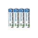 PUJIMAX  AA 1,2V  Lithiumbatteri  800mWh  Genopladeligt  