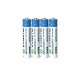 PUJIMAX  AAA 1,2V  Lithiumbatteri  300mWh  Genopladeligt  