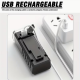 MACROCOSM USB Genopladelig LED Cykel Lys