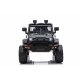 EL SUV m/2.4G  m Gummihjul + Lædersæde + Lithium  "Sort"