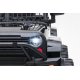 EL SUV m/2.4G  m Gummihjul + Lædersæde + Lithium  "Sort"