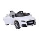 Audi TT RS ELBil  12V m/2.4G+Gummihjul  "Hvid"