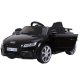 Audi TT RS ELBil  12V m/2.4G+Gummihjul  "Sort"