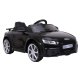 Audi TT RS ELBil  12V m/2.4G+Gummihjul  "Sort"
