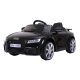 Audi TT RS ELBil  12V m/2.4G+Gummihjul  "Sort"