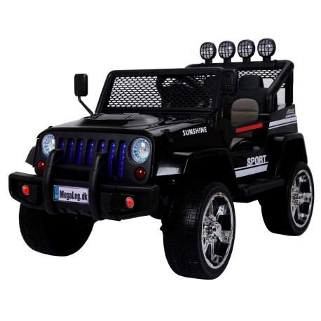 Sport SUV 4x4 12v m/4x45W  "Sort"