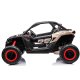 Can-Am Maverick UTV til 2 Børn m/Lithium + 4x24V Motorer  "Sort/Rød"