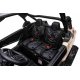 Can-Am Maverick UTV til 2 Børn m/Lithium + 4x24V Motorer  "Sort/Rød"