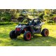Can-Am Maverick UTV til 2 Børn m/Lithium + 4x24V Motorer  "Sort/Rød"
