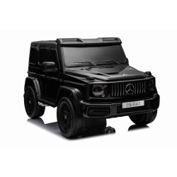 Mercedes-Benz AMG G63 XXL Elbil 21,6V m/Gummihjul + 4x200W Motor  "Sort"
