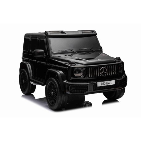 Mercedes-Benz AMG G63 XXL Elbil 21,6V m/Gummihjul + 4x200W Motor  "Sort"