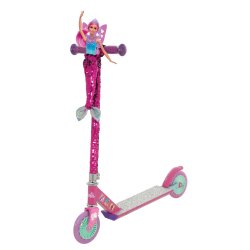 Barbie Havfrue Løbehjul med Pailletter og Glitter