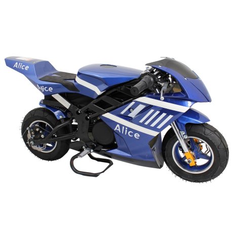 EL Pocket Bike Racer Børsteløs 1060W 36V  "Blå"