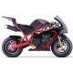 Pocket Bike Racer 49cc,   "Sort/Rød"