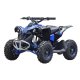 EL Mini ATV Renegade 1000W m/fart Begrænser+lys   "Blå"