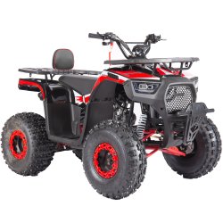 Sirius ATV 125CC m/3+1 Gear 8''   "Sort/Rød"