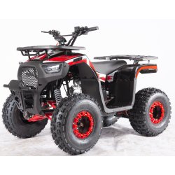 Sirius ATV 125CC m/3+1 Gear 8''   "Sort/Rød"
