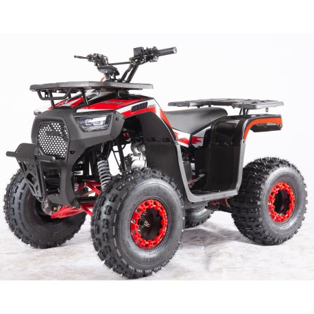 Sirius ATV 125CC m/3+1 Gear 8''   "Sort/Rød"