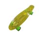 MCU-Sport Transparent LED Skateboard  "Gul"