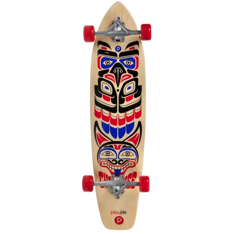 Playlife Longboard Cherokee Skateboard