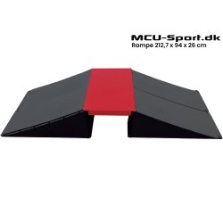 MCU-Sport Skate Double Wave Rampe Sæt
