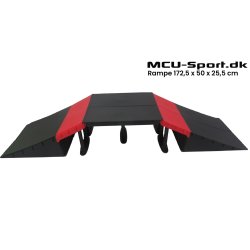 MCU-Sport Skate Double Wave Rampe Sæt