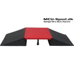 MCU-Sport Skate Double Wave Rampe Sæt