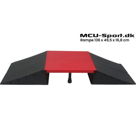 MCU-Sport Skate Double Wave Rampe Sæt
