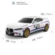 BMW 3.0 CSL Fjernstyret Bil 1:24  "Hvid"