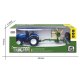 Fjernstyret Traktor m/Hø-trailer 1:24 Alloy 2.4G