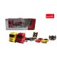 Mercedes-Benz Actros Fjernstyret Lastbil + Mercedes AMG GT Bil 2.4G