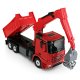Mercedes-Benz Arocs Fjernstyret Lastbil med kran 2.4G,   "Rød"