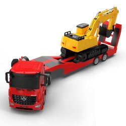Mercedes-Benz Arocs Fjernstyret Lastbil og Gravemaskine 1:26