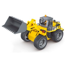 Fjernstyret Bulldozer Alloy 1:18 2.4G