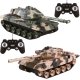 Fjernstyret Battle Tanks med IR Kampsystem Grøn / Sand 27,5 cm (2 stk)