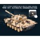 Fjernstyret Battle Tanks med IR Kampsystem Grå / Sand 27,5 cm (2 stk)