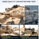 Fjernstyret Battle Tanks med IR Kampsystem Grå / Sand 27,5 cm (2 stk)